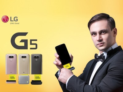 Илья Ильин принял участие в рекламной кампании смартфона LG G5