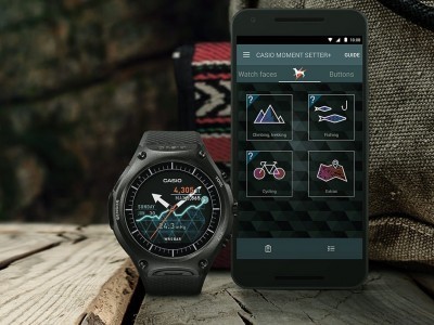 Casio WSD-F20 будут поставляться с Android Wear 2.0 "на борту"