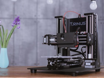 3D-принтер Trinus превращается в лазерный гравёр за 60 секунд