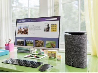 Настольный компьютер HP Pavilion Wave похож на беспроводную колонку