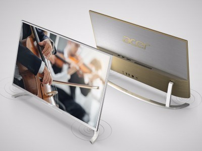 Толщина моноблоков Acer Aspire C22 и C24 составляет всего 8 мм