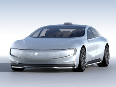 LeEco представляет концепт своего первого электромобиля
